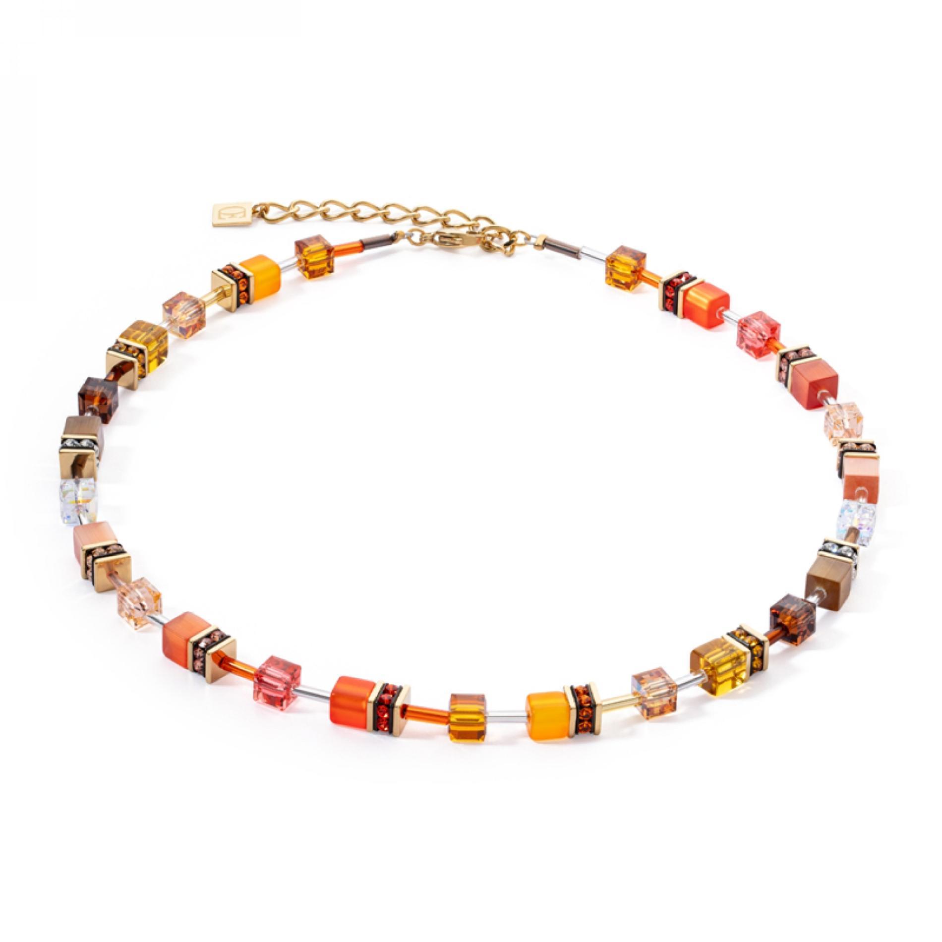 Collier GeoCUBE® Iconic Sunset or