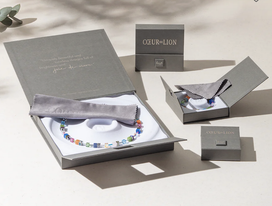 Collier GeoCUBE® Iconic Sunset or