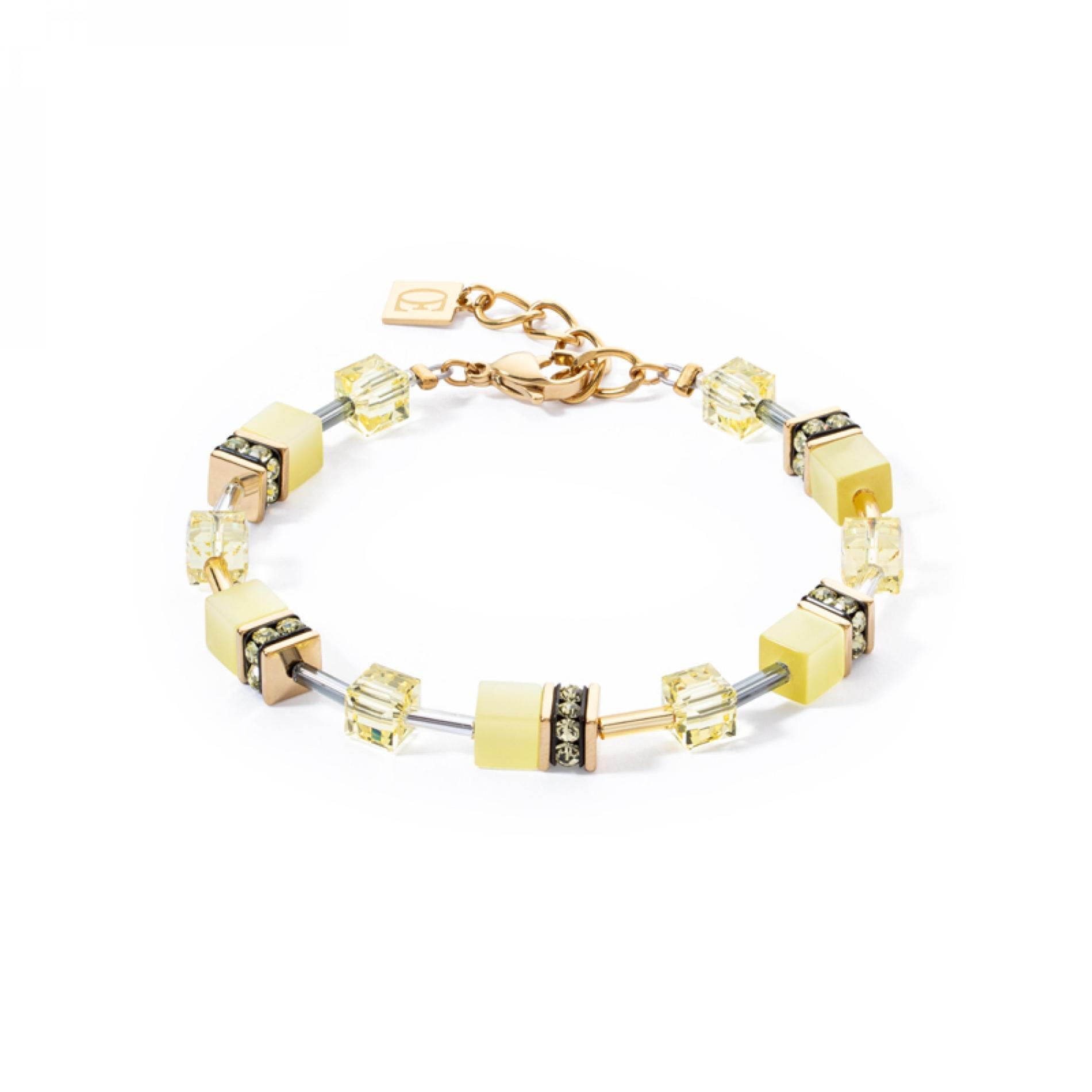 Bracelet GeoCUBE® Iconic Mono Or jaune