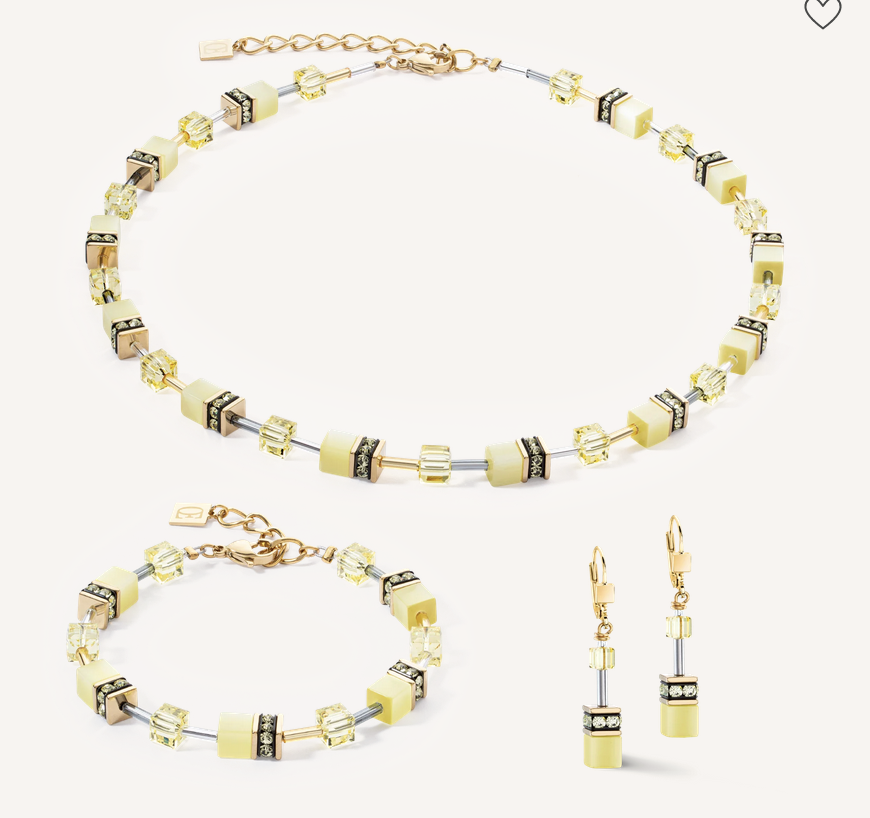 Bracelet GeoCUBE® Iconic Mono Or jaune