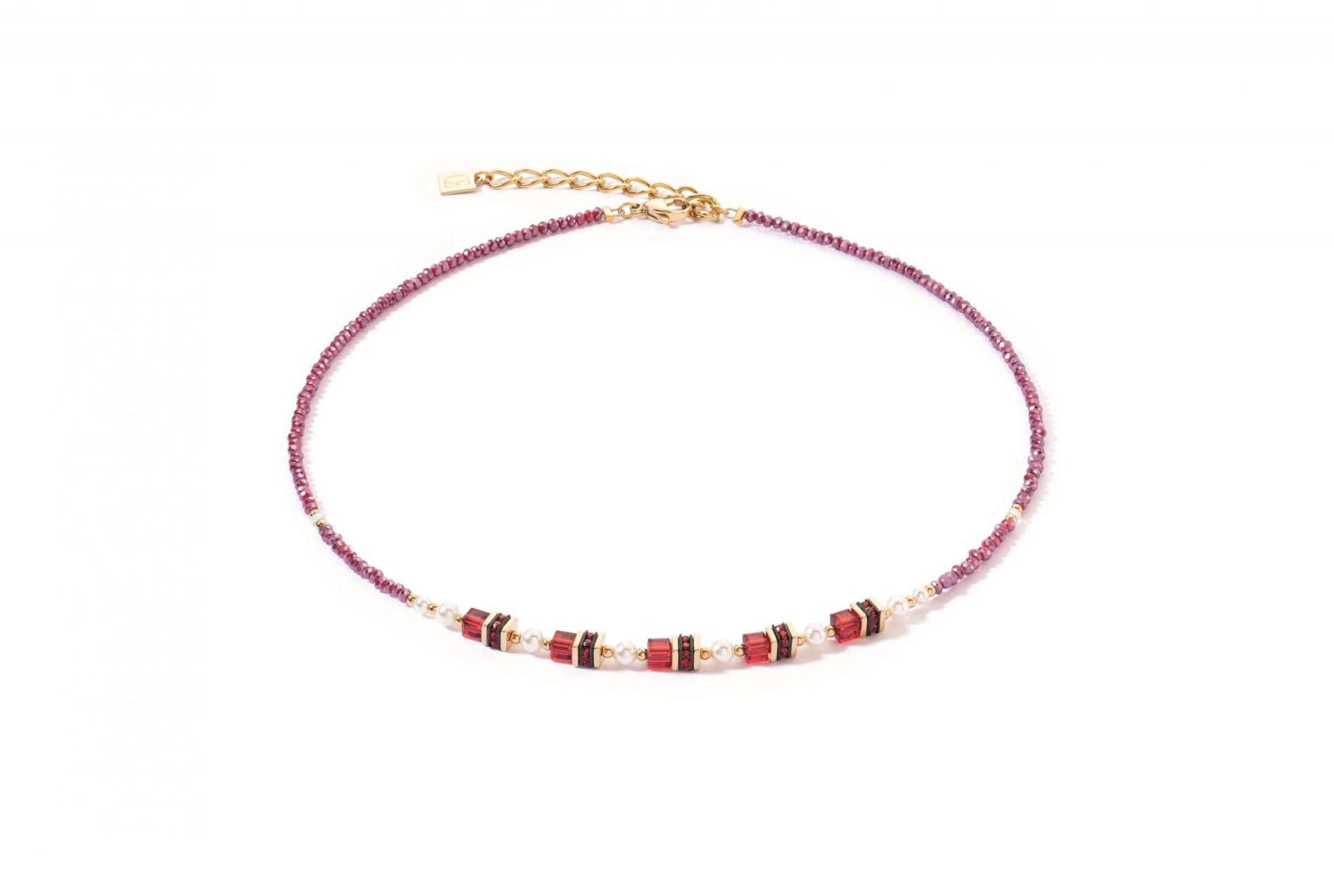 Collier Sparkling Princess or-rouge