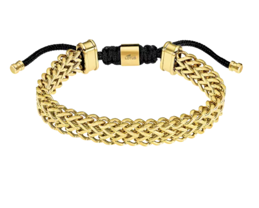 BRACELET LOTUS ACIER INOXYDABLE