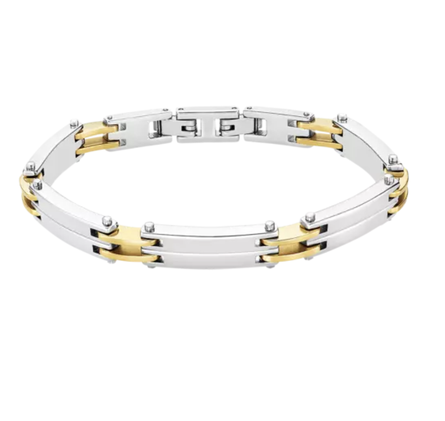 BRACELET LOTUS STYLE MEN IN BLACK