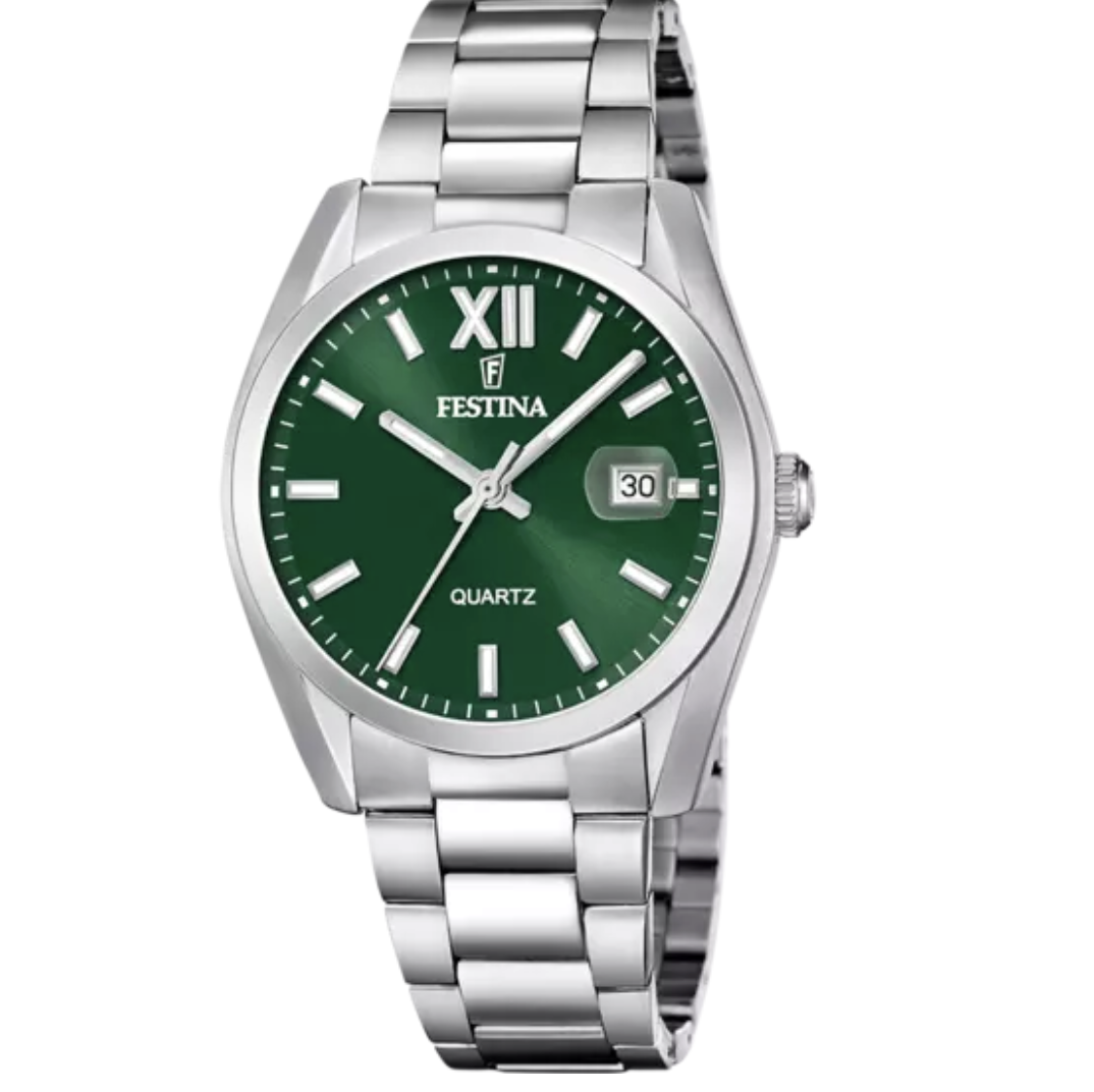 Montre FESTINA Acier Classique Vert