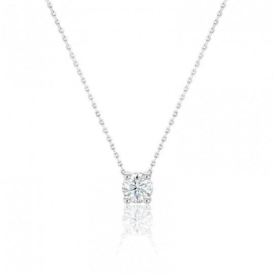 Collier Solitaire 0,35ct