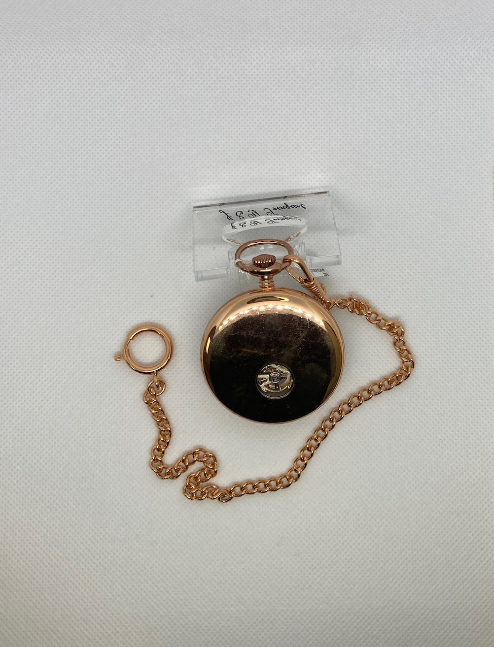 Montre Gousset Coeur Ouvert