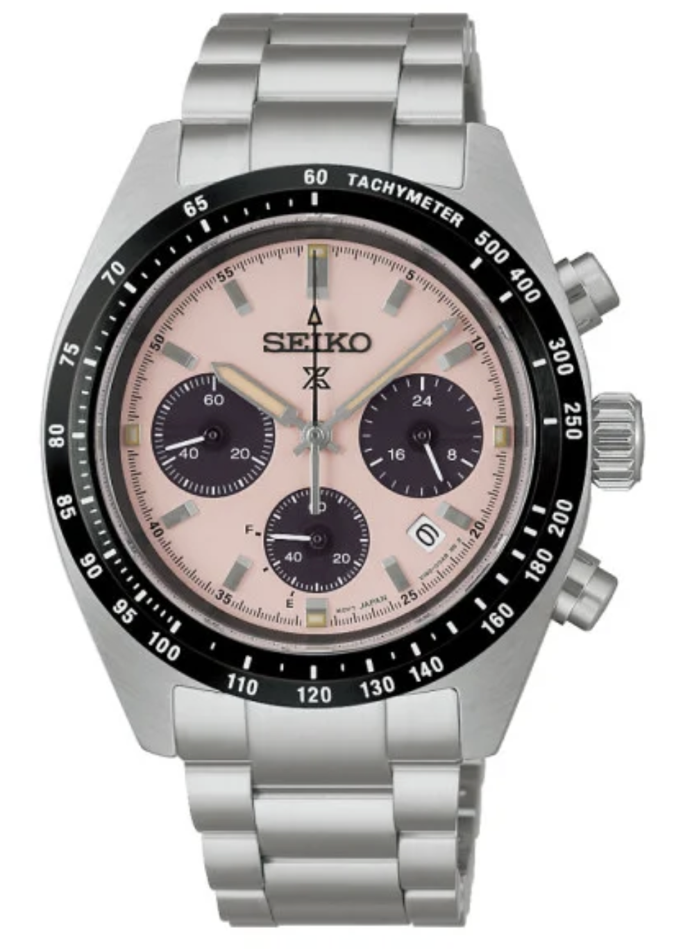 Montre Seiko Prospex Chronographe SSC963P1 Speedtimer Cadran Rose