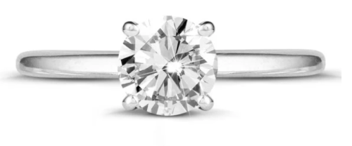 Bague Solitaire Rond Synthèse