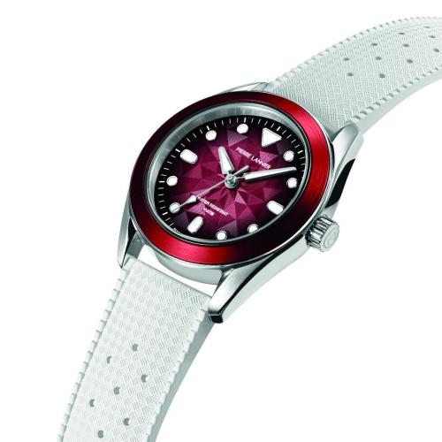 Montre Bora Sunset Rouge  L'HEURE DORÉE