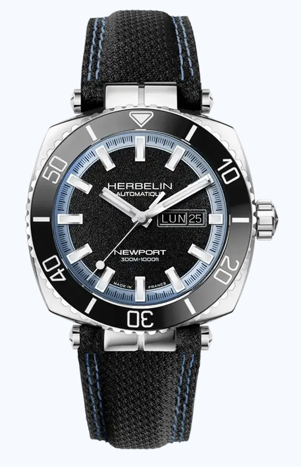NEWPORT - DIVER AUTOMATIQUE - REHAUT BLEU