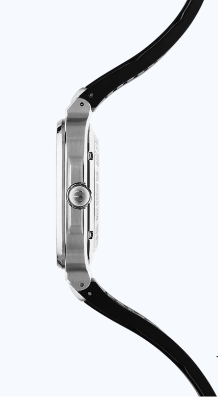 CAP CAMARAT - SQUARE AUTOMATIQUE - ACIER & NOIR