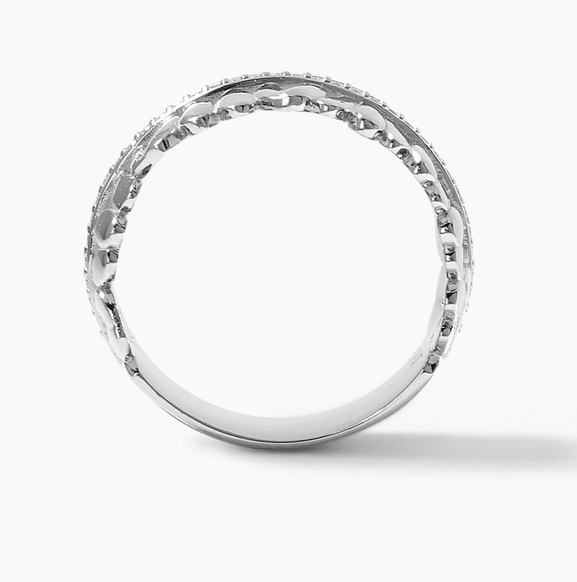 Bague Les Fougères argent