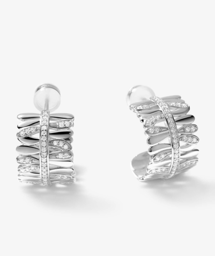 Boucles d'oreilles Les Fougères argent