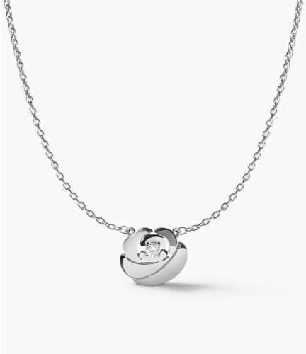 Collier La Rose argent