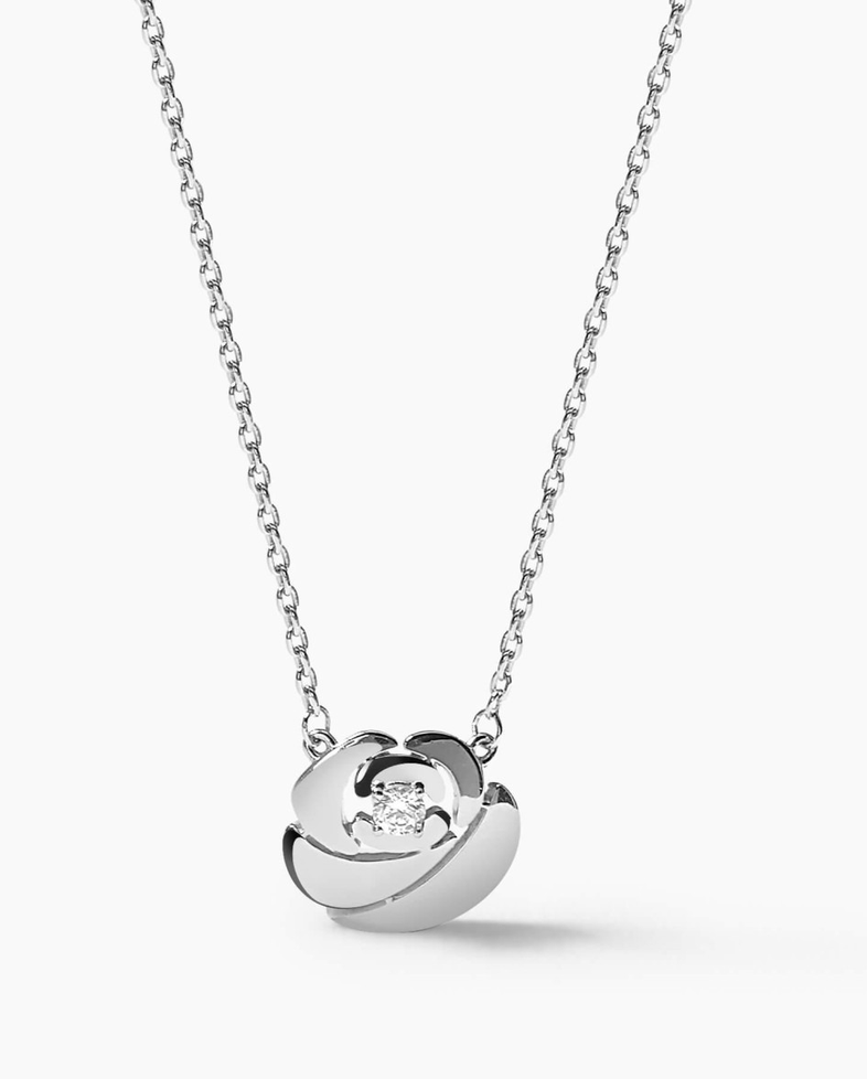 Collier La Rose argent