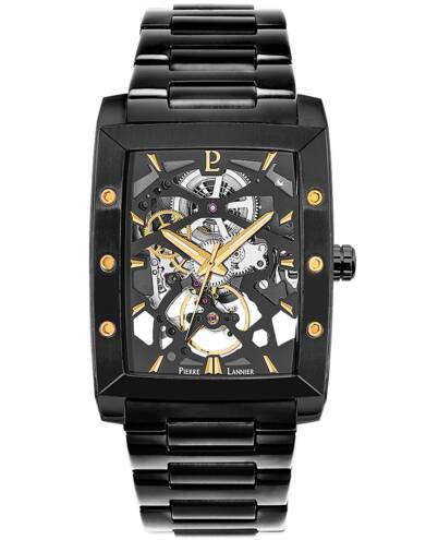 Montre Homme HECTOR Automatique - Bracelet Acier Noir