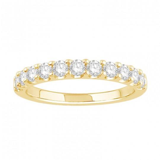 Alliance Or 1/2 Tour Serti Griffe