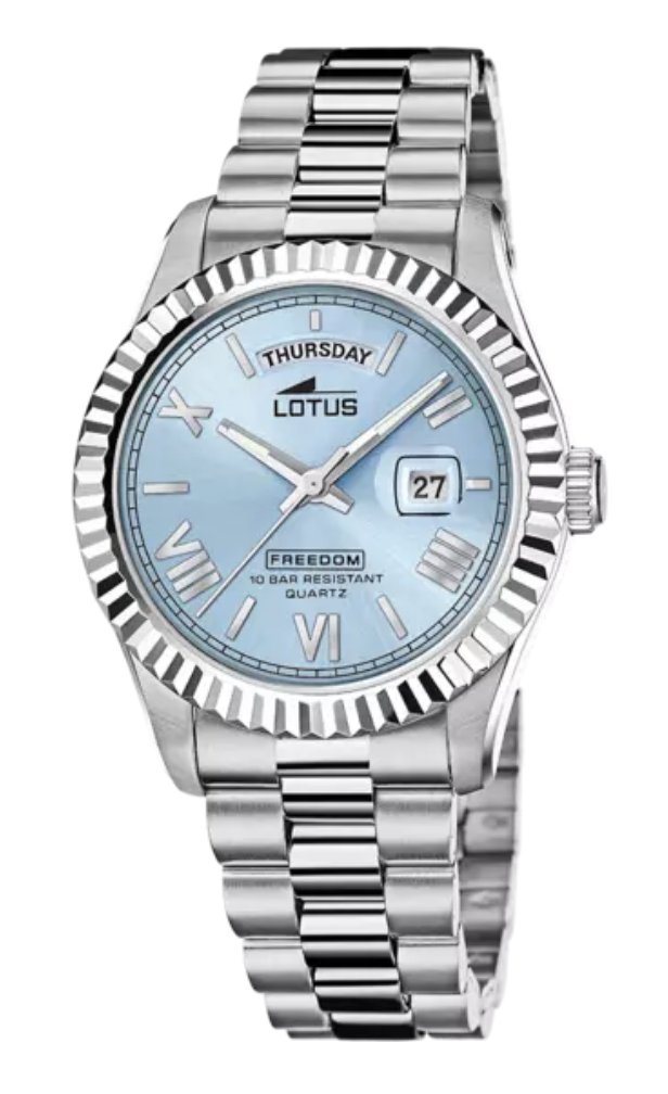 Montre Lotus Bleu